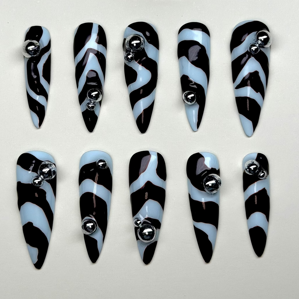 baby blue zebra